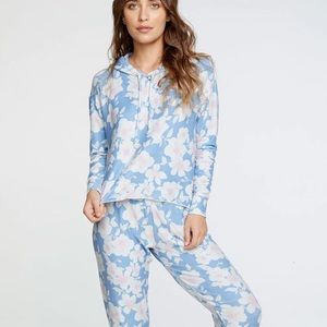 Chaser Hawaiian Print Hoodie